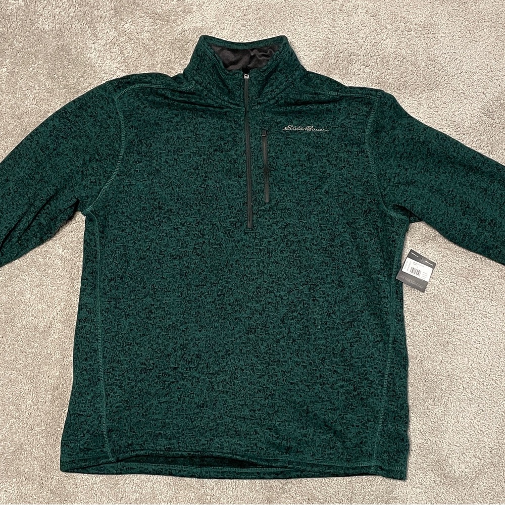 Eddie Bauer Convector Pullover Sweatshirt, Men’s Large, L, NEW With Tag